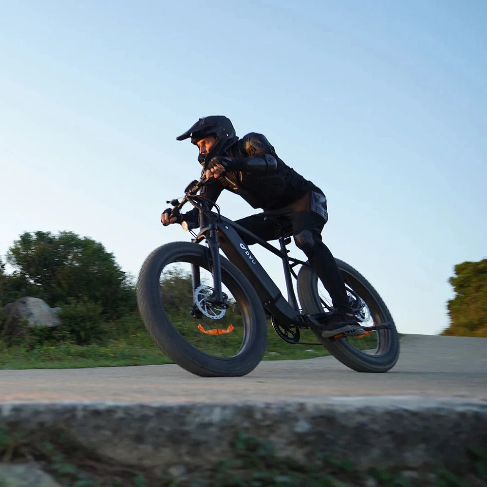 26-Zoll Elektro Fahrrad – 750W Motor, 18Ah Akku, Fettreifen, Gepäckträger 45 km/h E-Bike mit 36-monatiger Gewährleistung