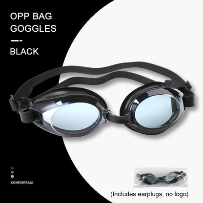 Verstellbare professionelle Schwimmbrille, UV-Schutz, Silikonbrille, Antibeschlag-Schwimmbrille, weich, wasserdicht, bequem