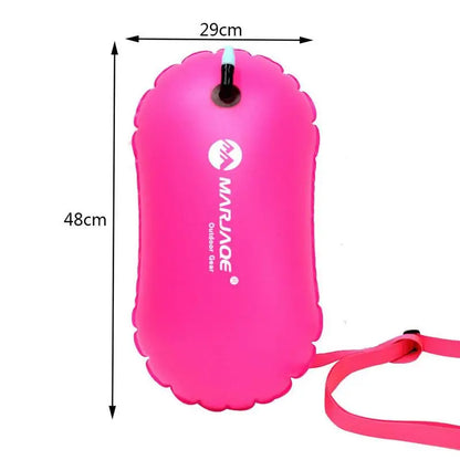 PVC aufblasbare Schwimmen Boje Sicherheit Boje Tow Float Wasserdichte Airbag Mit Taille Gürtel Für rafting Outdoor Schwimmen Sicherheit Suppli
