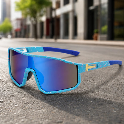 UV400 Sport Sonnenbrille Herren Damen Outdoor Fahrrad Angeln Wandern Unisex