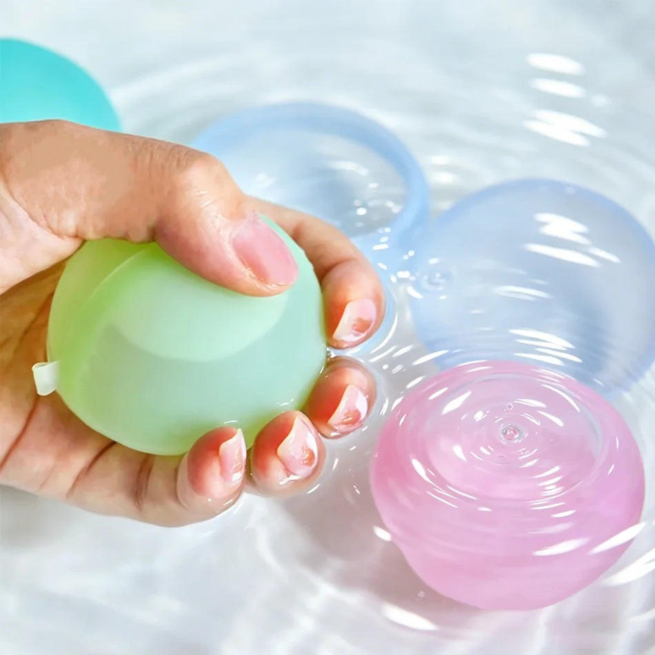 Wiederverwendbare Wasserbomben, schnell befüllbar, selbstverschließend, für Sommerspiele, Kinder-Outdoor-Aktivitäten, Geschenk, auf Lager