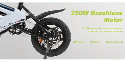 14-Zoll Faltbares Mini-E-Bike Faltbares Elektrofahrrad– Kompakt. Leicht. Leistungsstark