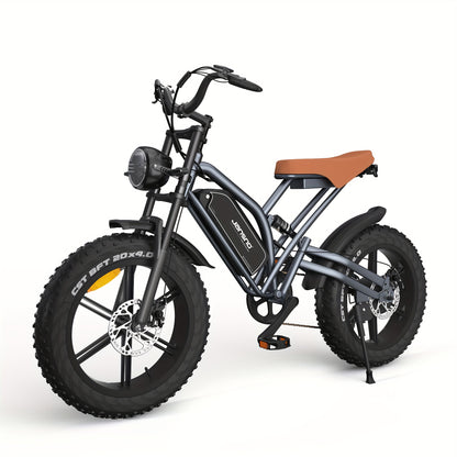 20-Zoll E-Fatbike mit kraftvollem 250W Motor, 48V Akku & dicken 4"-Reifen und mit 36-monatiger Gewährleistung
