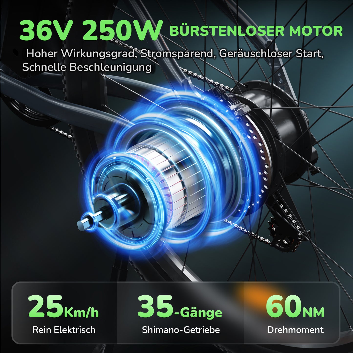 26-Zoll E-Mountainbike – sportlich, effizient & vielseitig mit 36-monatiger Gewährleistung