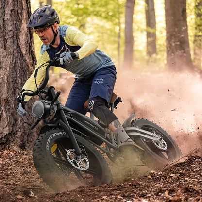 20-Zoll E-Fatbike mit kraftvollem 250W Motor, 48V Akku & dicken 4"-Reifen und mit 36-monatiger Gewährleistung