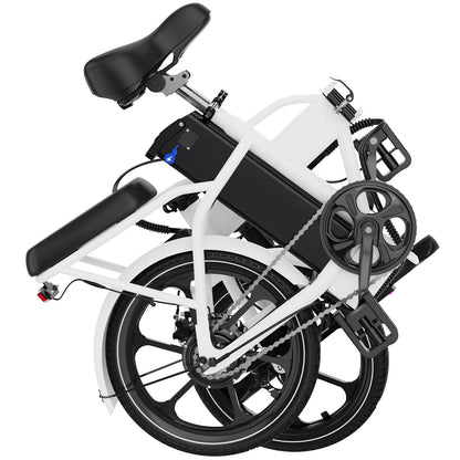 16-Zoll Faltbares E-Bike – 250W Motor | 36V 8,4Ah Akku | City Pedelec bis 25 km/h | 60 km Reichweite